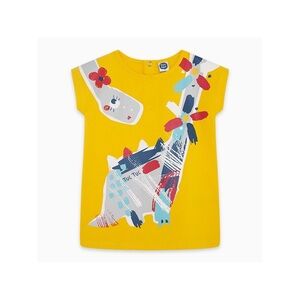 Kids Yellow Dino Adventure Tee